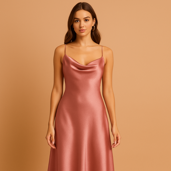 Vestido Belle Rosé